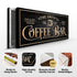 Personalized Coffee Bar Sign II