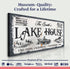Lake House Sign IX