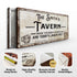 Tavern Where Yesterday's Stories and Today's Laughs Meet Sign