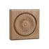 EWAP40 Rosette Casing Corner Block 1 inch x 4 inch Square Unfinished