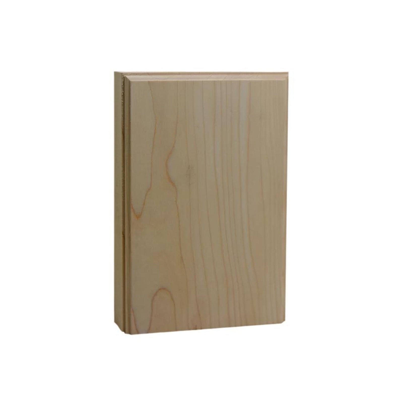 EWAP46 Casing Plinth Block 1 inch x 4 Inch x 6 inch Tall Unfinished
