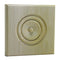 EWAP90 Rosette Casing Corner Block 1 inch x 3 inch Square Unfinished