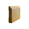 EWBB14 Beveled Edge Baseboard 3-1/2" Tall x 11/16" Moulding Unfinished - Tundra Globe