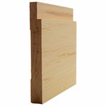 EWBB18 Notched Baseboard 5-1/4" Tall x 11/16"Moulding. Unfinished