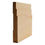 EWBB29 Contemporary Stepped 5-1/4" Tall x 11/16" Baseboard Unfinished