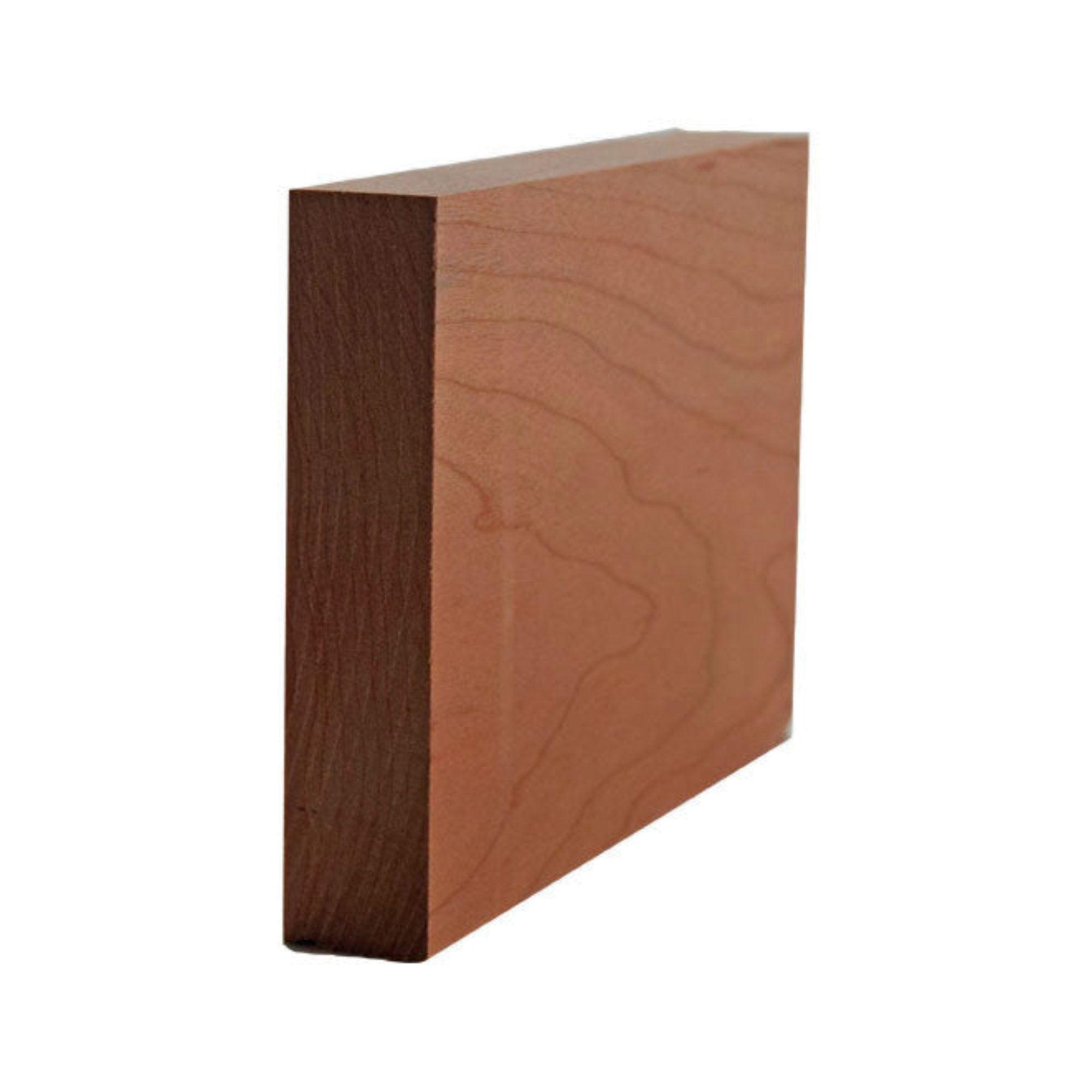 EWBB52 Square edge 3-1/2" Tall x 3/4" Baseboard Moulding. Unfinished