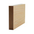 EWBB52 Square edge 3-1/2" Tall x 3/4" Baseboard Moulding. Unfinished