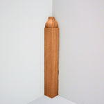 EWBB61 Base Inside Corner Block 7/8" square x 6-1/2" Tall Unfinished