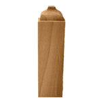 EWBB62 Baseboard Middle Block 7/8" x 1-3/8" x 6-1/2" Tall Unfinished