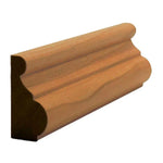 EWBC13 Traditional 1-3/8" Tall x 11/16" Base Cap Moulding. Unfinished