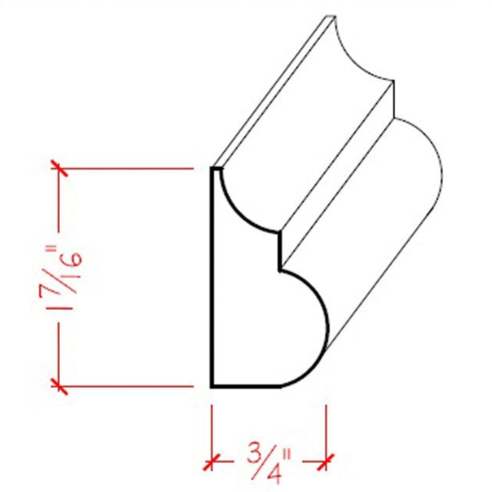 EWBC26 Nose and Cove 1-7/16