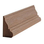 EWBC28 Colonial 1-3/8" Tall x 3/4" Base Cap Moulding. Unfinished