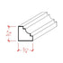 EWCC14 Cove Molding 3/4" x 3/4" Trim. Unfinished