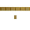 EWCD91 Dentil Moulding 3/4" High x 5/16" Trim. Unfinished - Tundra Globe