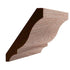 EWCR13 Crown 3/4" x 4-5/8" Unfinished 3-5/8" High x 2-3/4" Deep