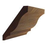 EWCR13 Crown 3/4" x 4-5/8" Unfinished 3-5/8" High x 2-3/4" Deep