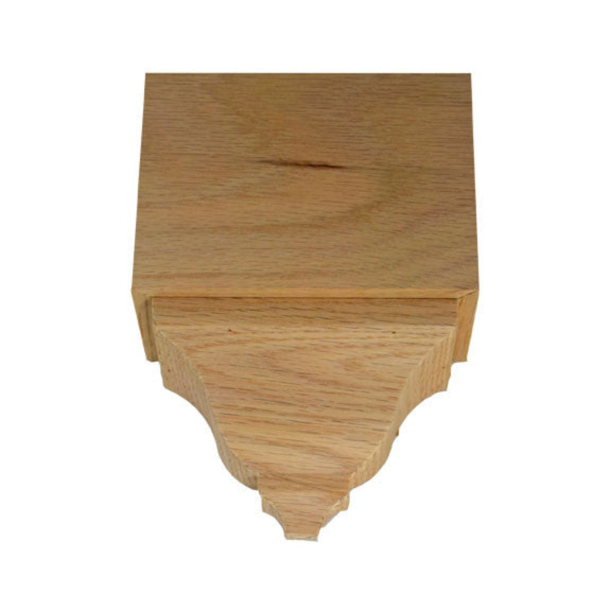 EWCR62 Crown Mid Block 3-1/2 Tall x 2-3/8 deep 4-3/4" Face Unfinished