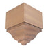 EWCR83 Crown Outside Corner Block 4-1/4" Tall x 3" deep 6" Face Unfinished