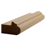 EWLR12 Kitchen Cabinet Light Rail 1-3/8" Wide x 7/8" Trim. Unfinished