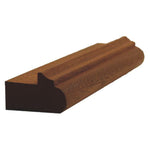 EWLR12 Kitchen Cabinet Light Rail 1-3/8" Wide x 7/8" Trim. Unfinished