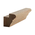 EWLR14 Kitchen Cabinet Light Rail 1-3/8" x 1-3/8" Trim. Unfinished