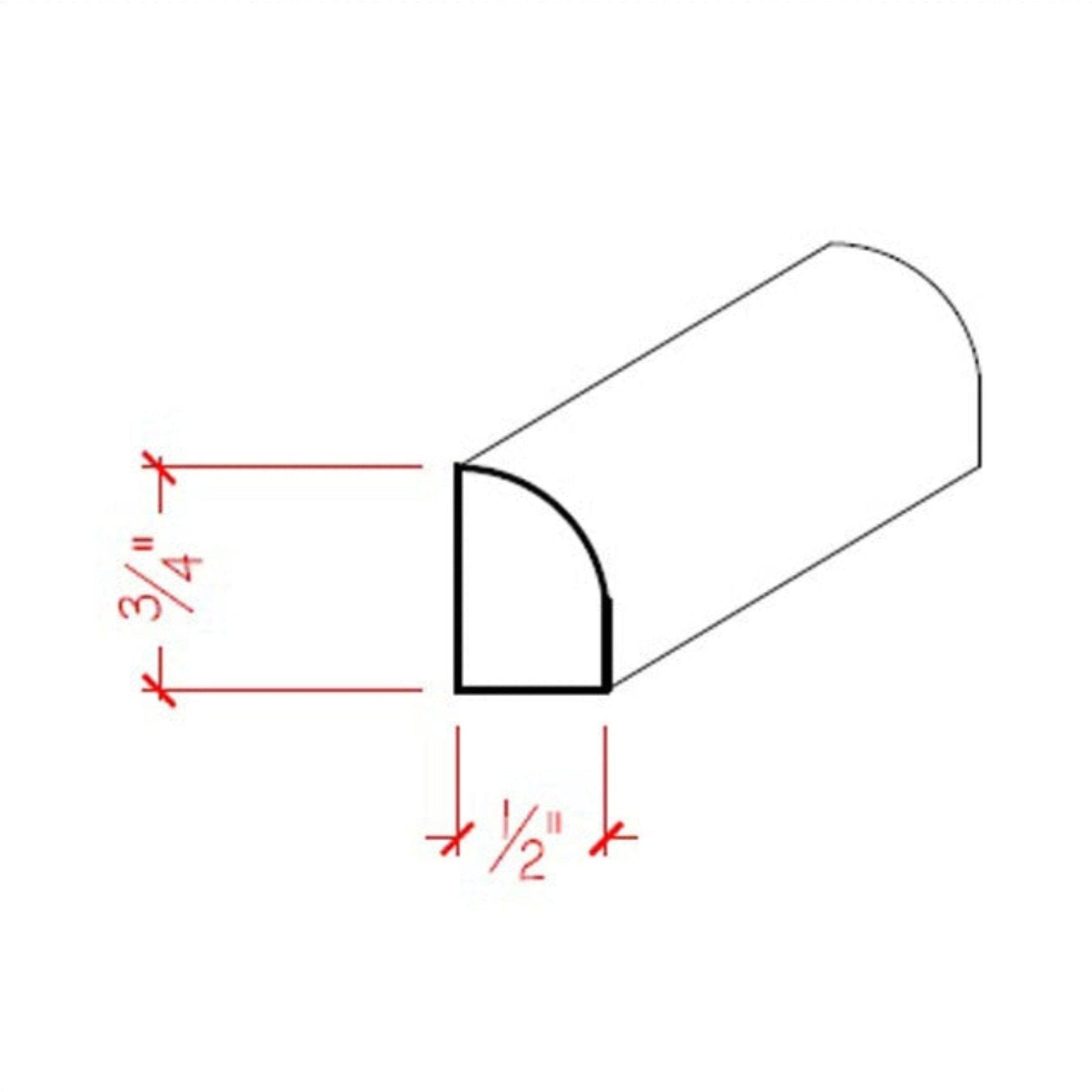 EWQR13 Quarter Round 1/2
