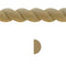 EWRM12 Rope Moulding 3/4" High x 3/8" Trim. Unfinished - Tundra Globe