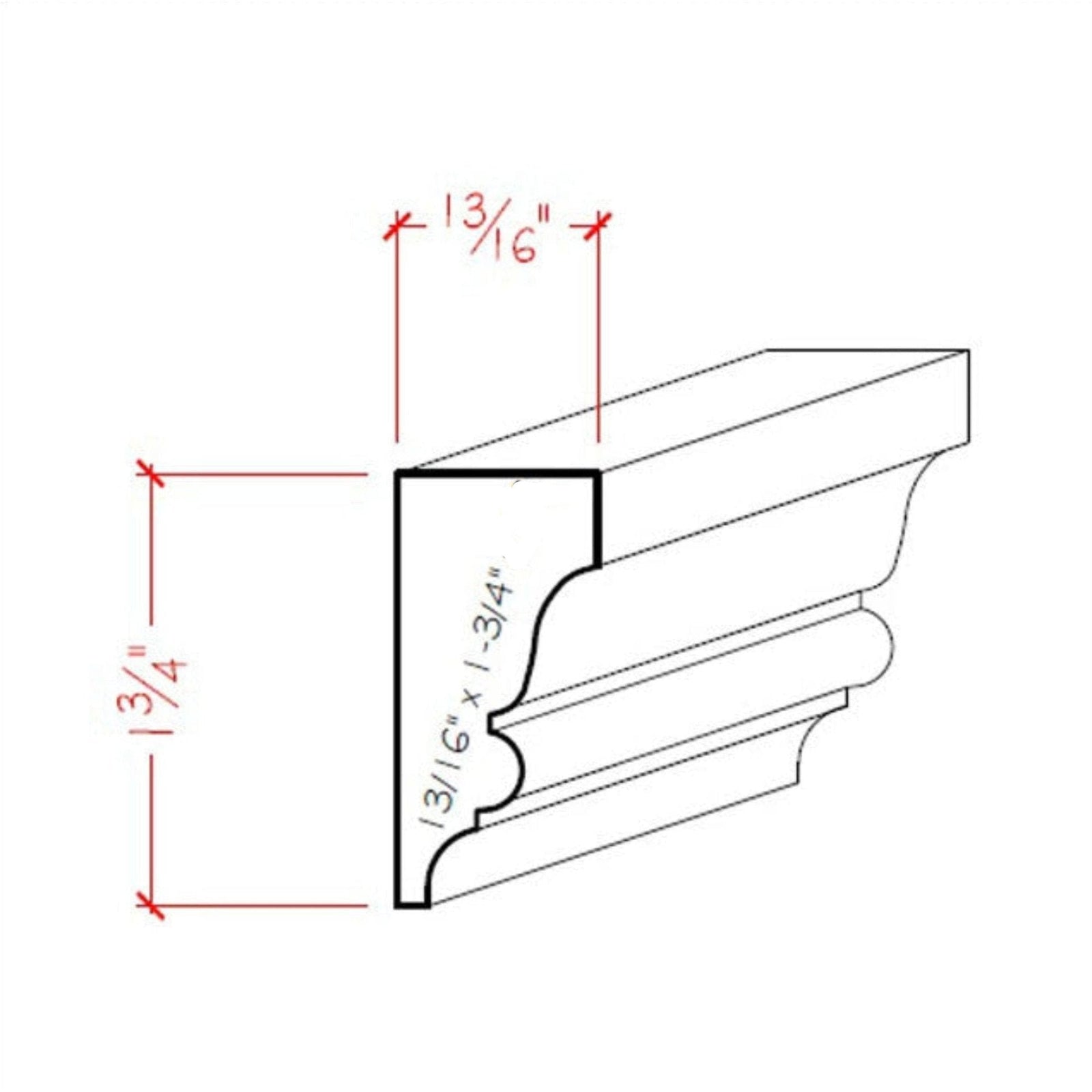 EWSC11 Solid Crown 1-3/4