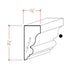 EWSC12 Solid Crown 2-1/4" High x 1-1/8" Deep Moulding. Unfinished