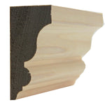 EWSC13 Solid Crown 2-3/4" High x 1-3/8" Deep Moulding. Unfinished