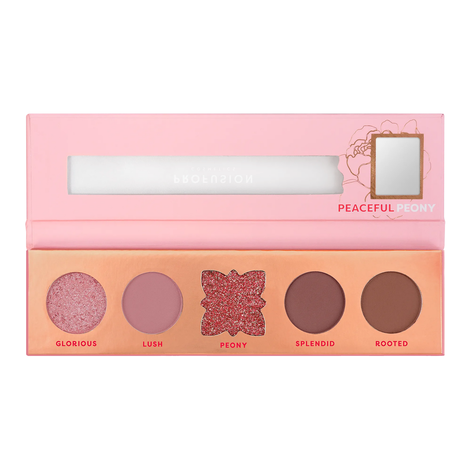 Blooming Hues 5 shade palette