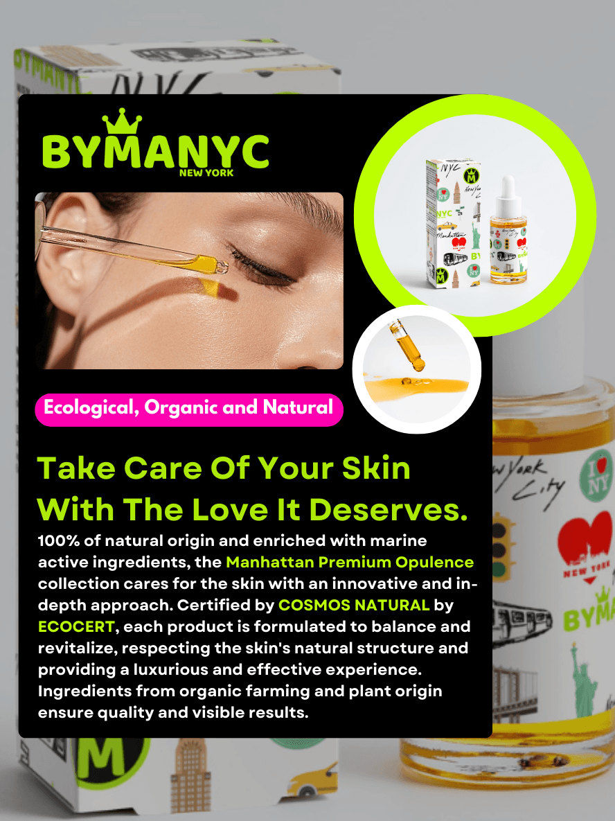 Eco Nourishing Facial Oil | BYMANYC ® New York | Certified Organic