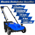 BILT HARD 12 Amp Electric Dethatcher & Scarifier: 13" Width, 8-Gallon Bag, 2-in-1 Walk-Behind Lawn Tool