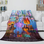 Elemental Blanket Flannel Fleece Throw Room Decoration