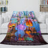 Elemental Blanket Flannel Fleece Throw Room Decoration