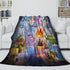 Elemental Blanket Flannel Fleece Throw Room Decoration