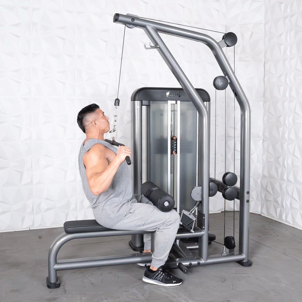 Elite Plus Lat Pulldown Low Row Combo | Muscle D Fitness