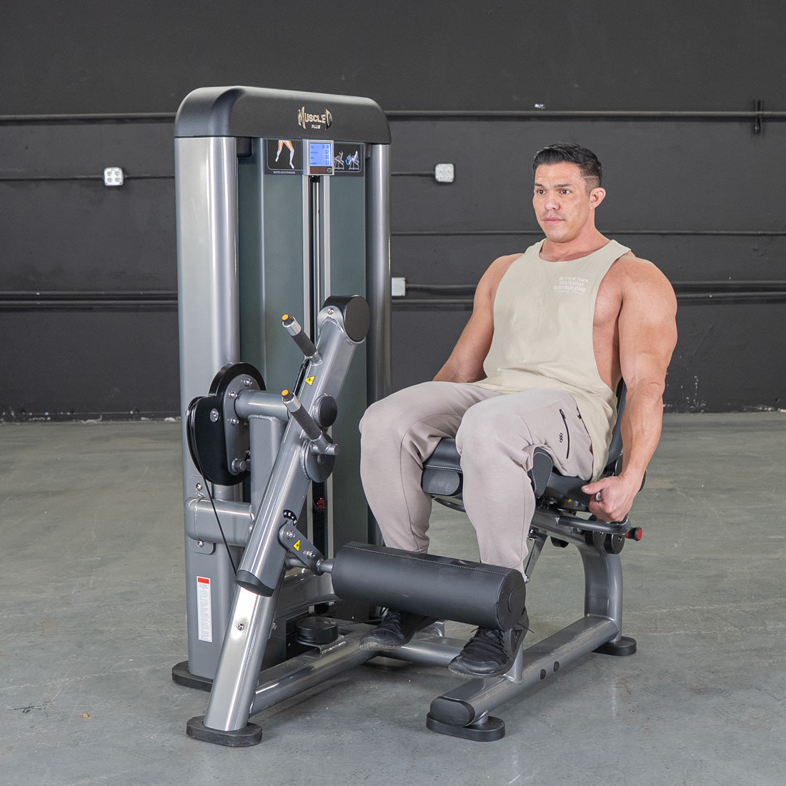 Elite Plus Leg Extension Machine | Muscle D Fitness