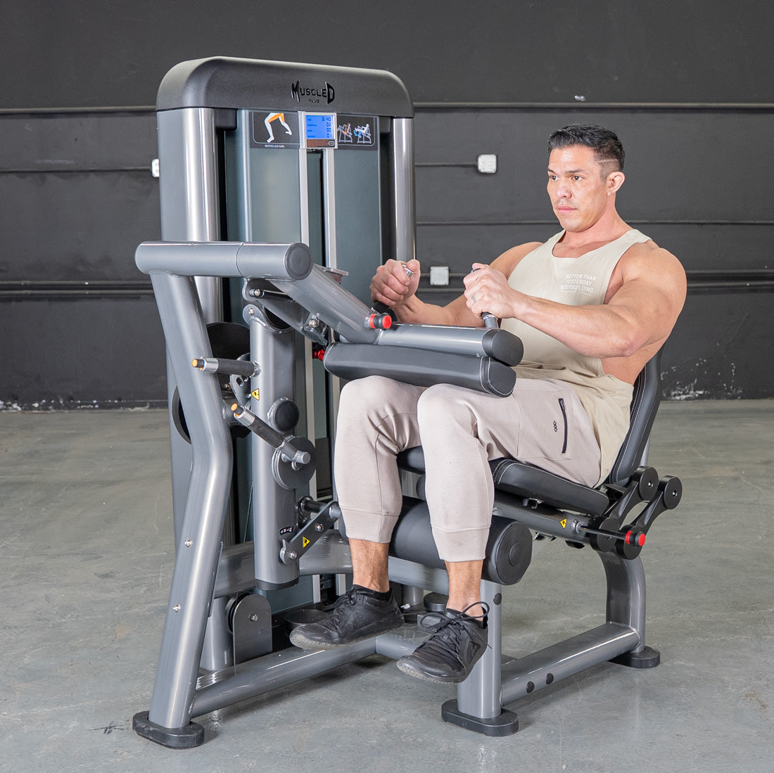 Elite Plus Seated Leg Curl | Commercial Gym Equipment
