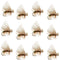 Olive Elk Hair Caddis Classic Trout Dry Fly - Set of 12 Flies Size 16