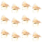 Barbless Yellow Elk Hair Caddis Classic Trout Dry Flies 1 Dozen Flies Size 18