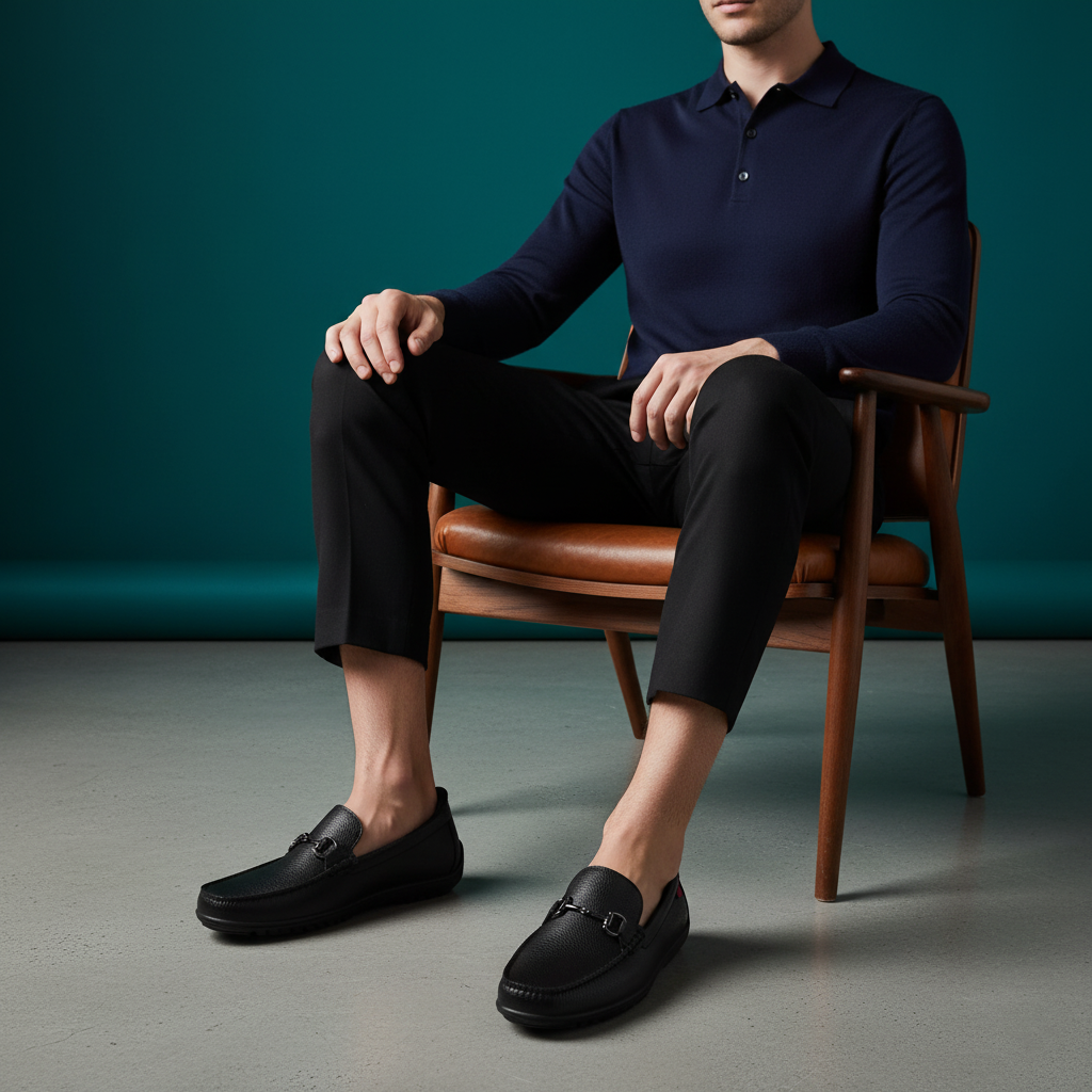 Elliot Rd, Men Buckle Loafers