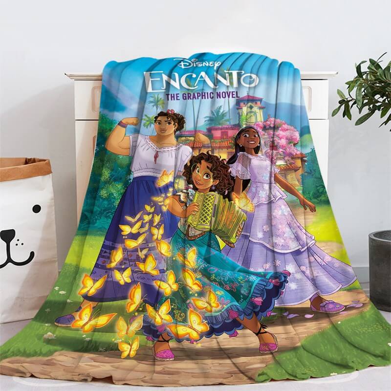 Encanto Blanket Cosplay Flannel Throw Room Decoration