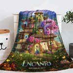 Encanto Blanket Cosplay Flannel Throw Room Decoration