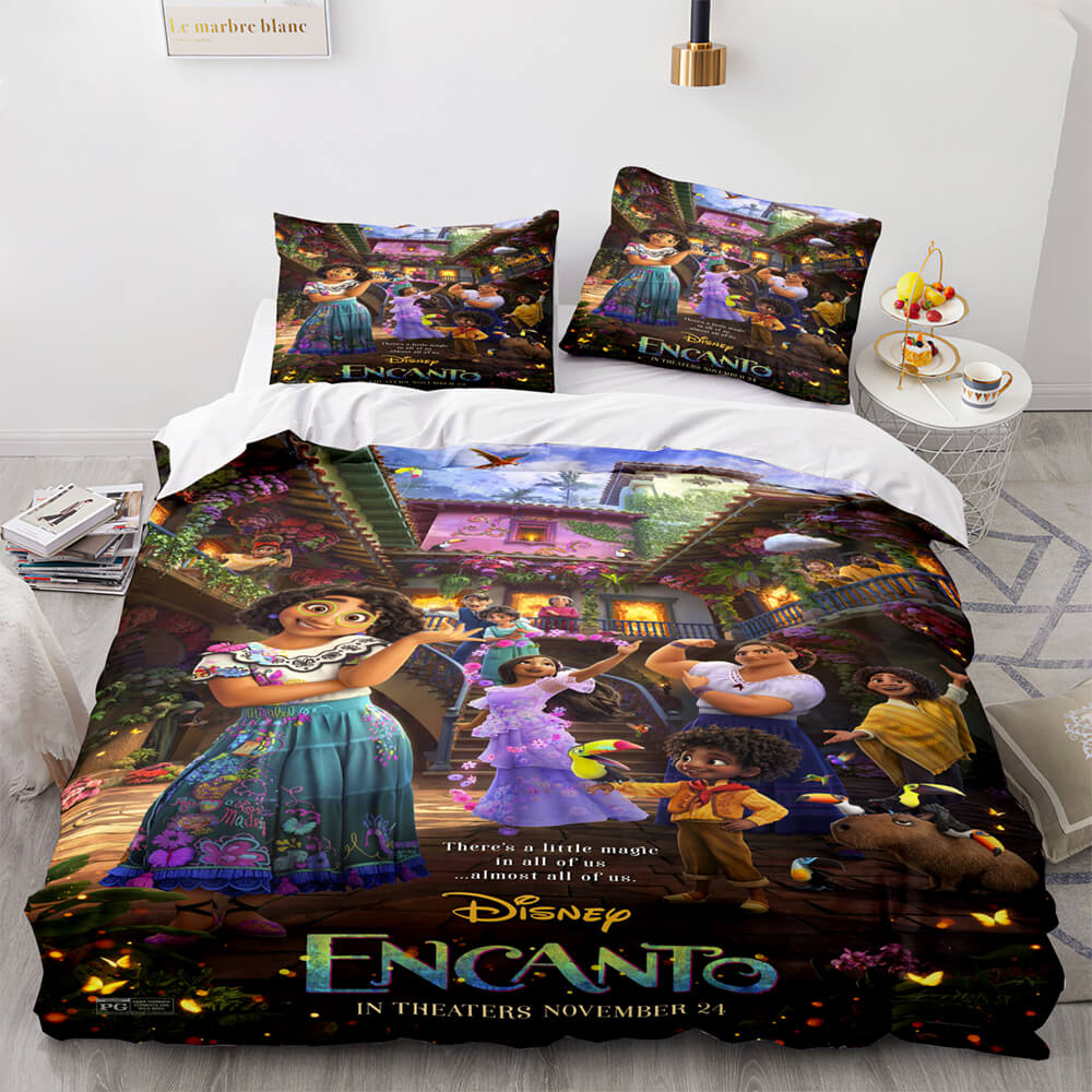 Encanto The Madrigal Family Bedding Set Quilt Duvet Cover Bedding Sets