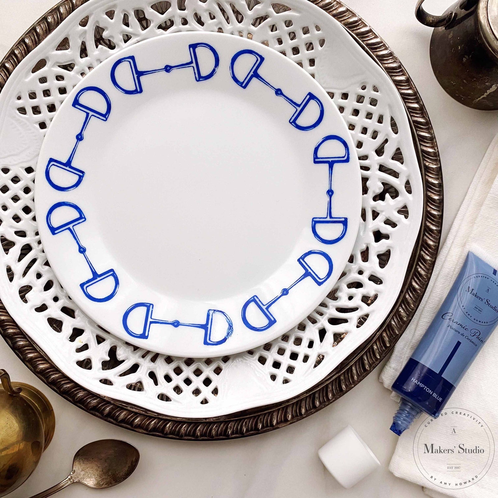 Equestrian - Mesh Stencil 8.5x11