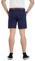 Everyday Stretch Shorts with a Comfortable Built-In Liner- Denim Style- Navy
