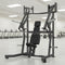 Excel Iso-Lateral Incline Press - Muscle D Fitness - Plate Load Incline Bench - Gas Shock Assisted Seat Adjustment - Weight Storage Pegs