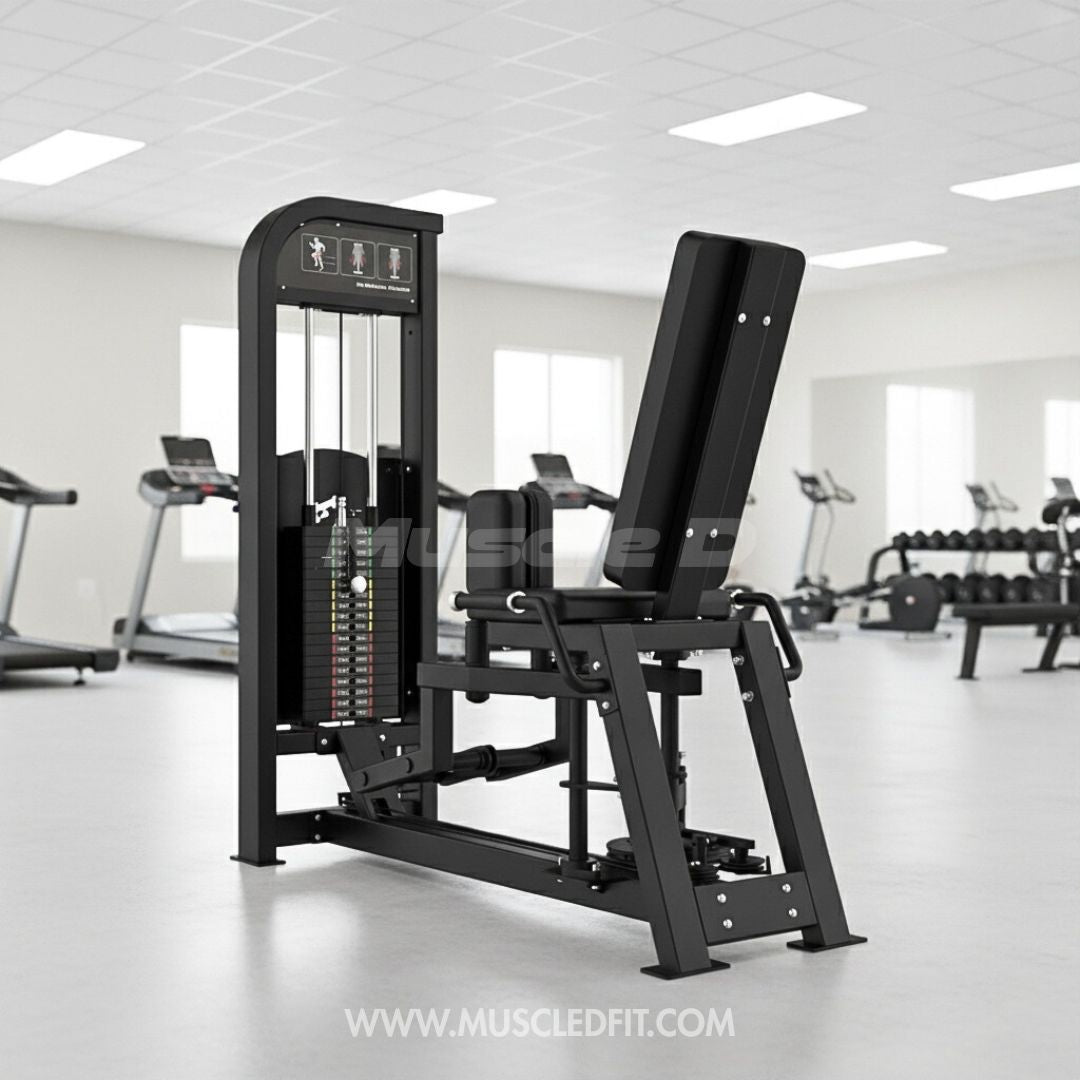Excel Inner/Outer Thigh - Muscle D Fitness - Selectorized inner/Outer Thigh - Pre Stretch Lever
