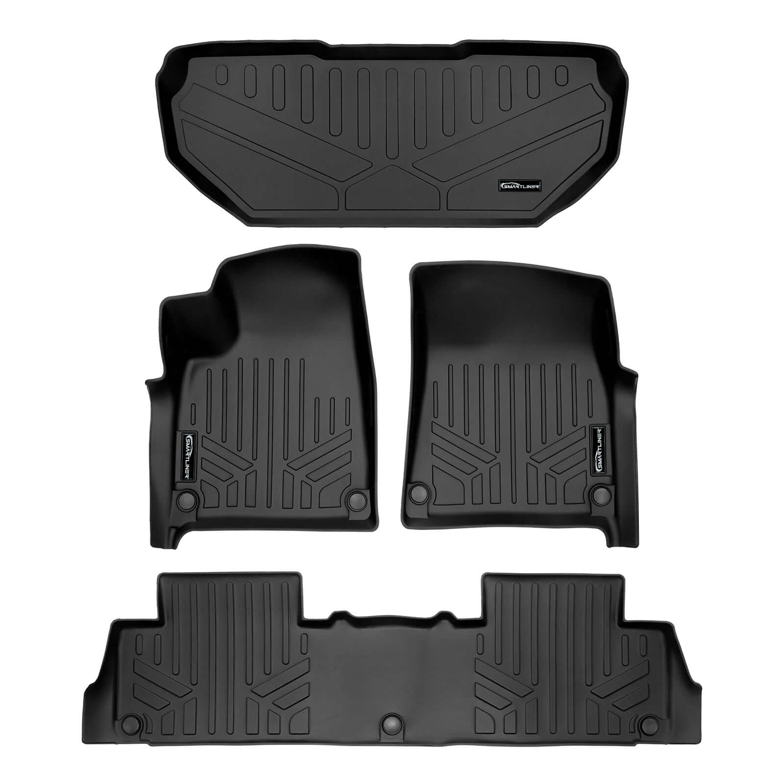 SMARTLINER Custom Fit Floor Liners For 2024 Rivian R1S